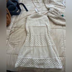 Crochet halter Dress
